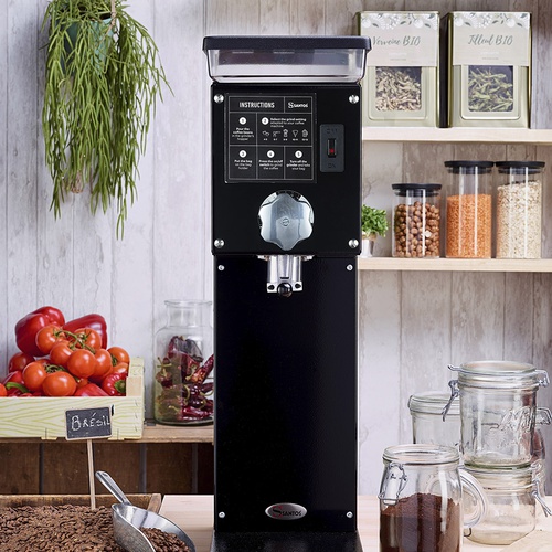 Silent Shop Coffee Grinder With Bag Holder 43